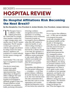 Do Hospital Affiliations Risk Becoming the Next Brexit Icon