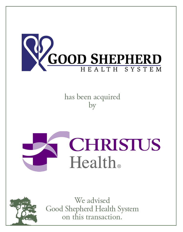 Good Shepherd Health System has been acquired by CHRISTUS Health