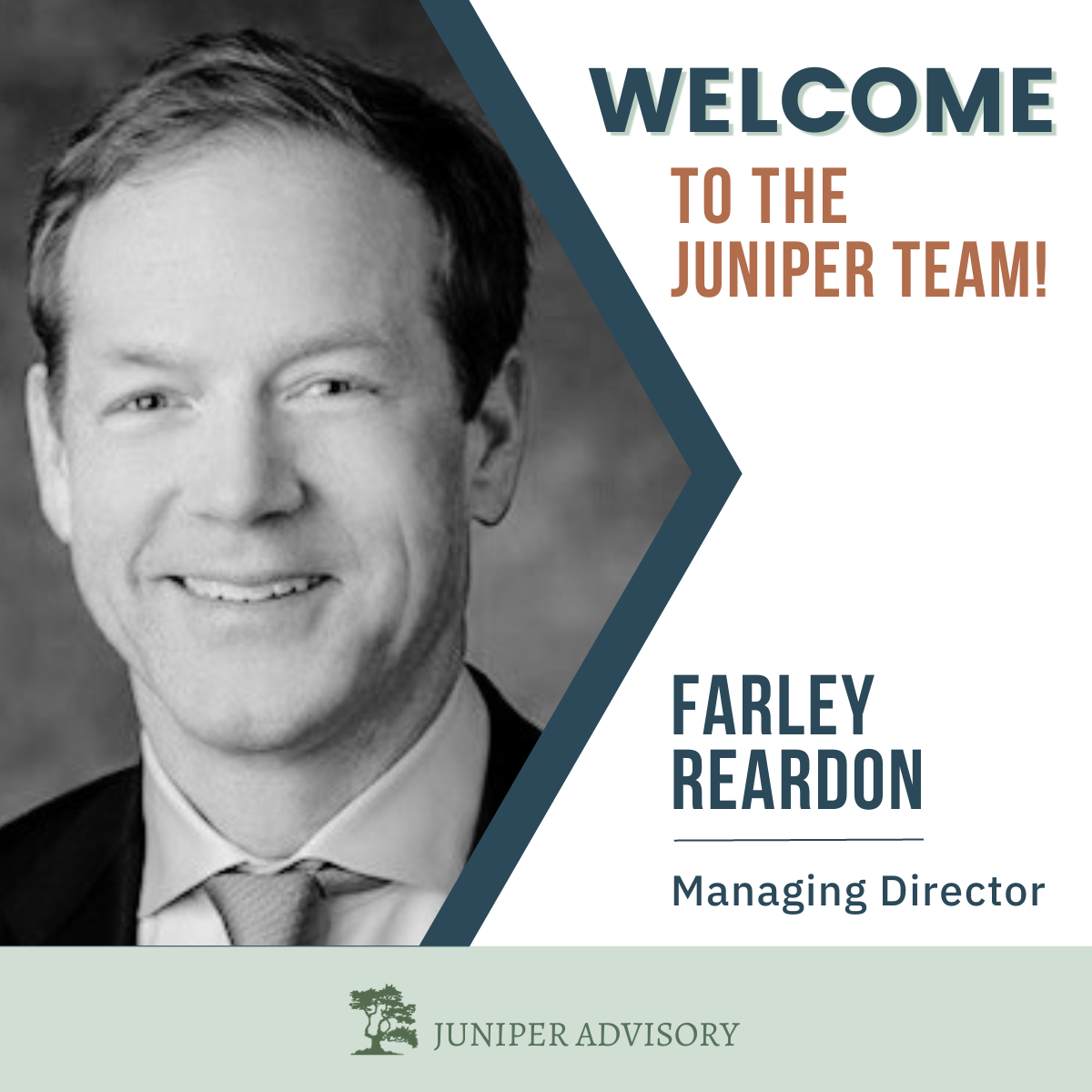 Juniper Advisory Adds Farley Reardon to its Health System M&A ...